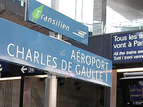 Charles de Gaulle Flughafen Taxi