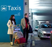 Taxi mit Fahrer in Paris